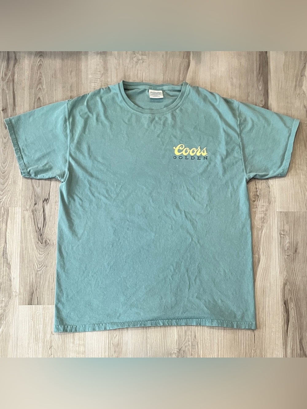 Coors Teal Short-Sleeve Men's T-Shirt